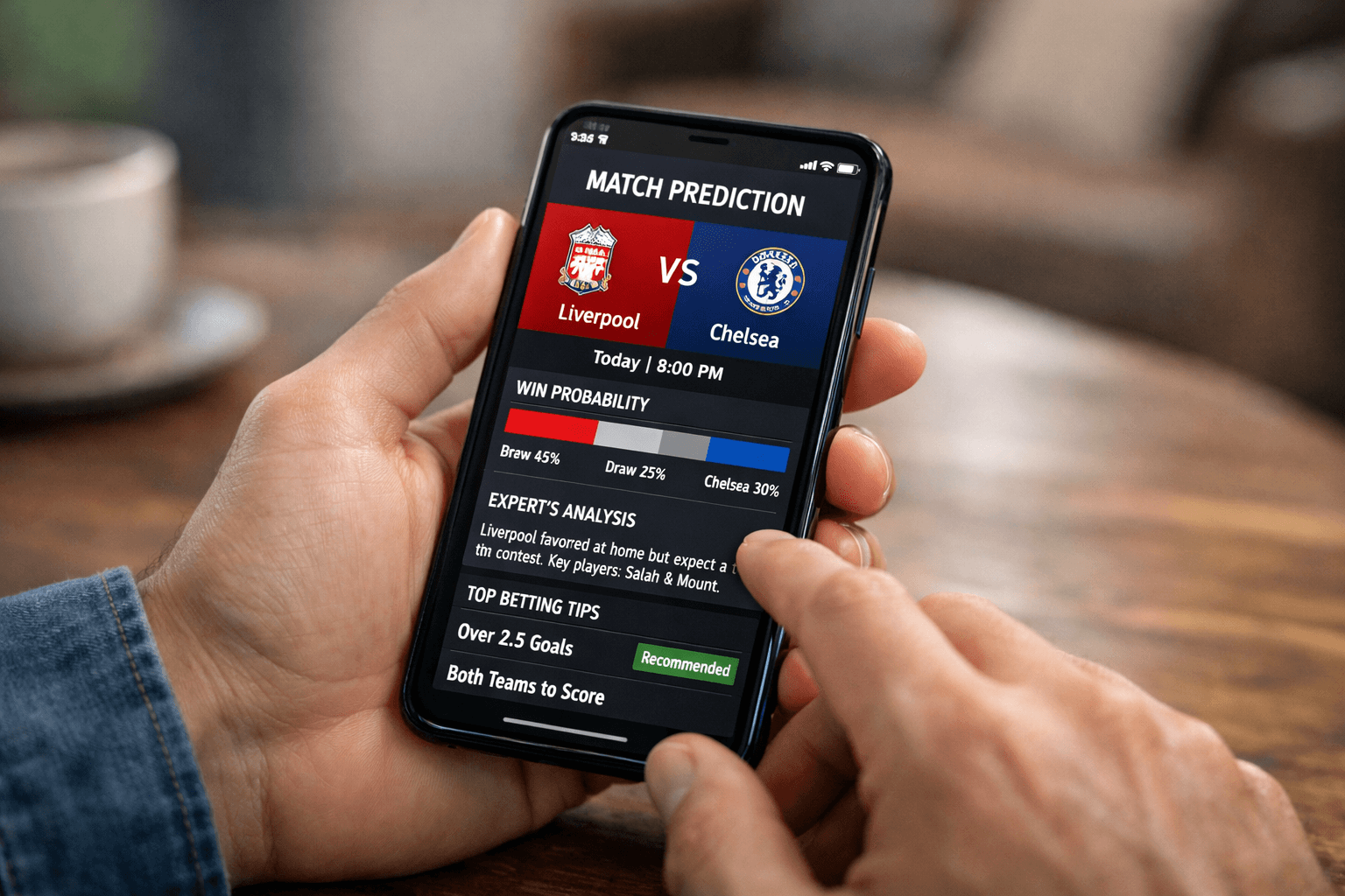SportsSync App Contextual View